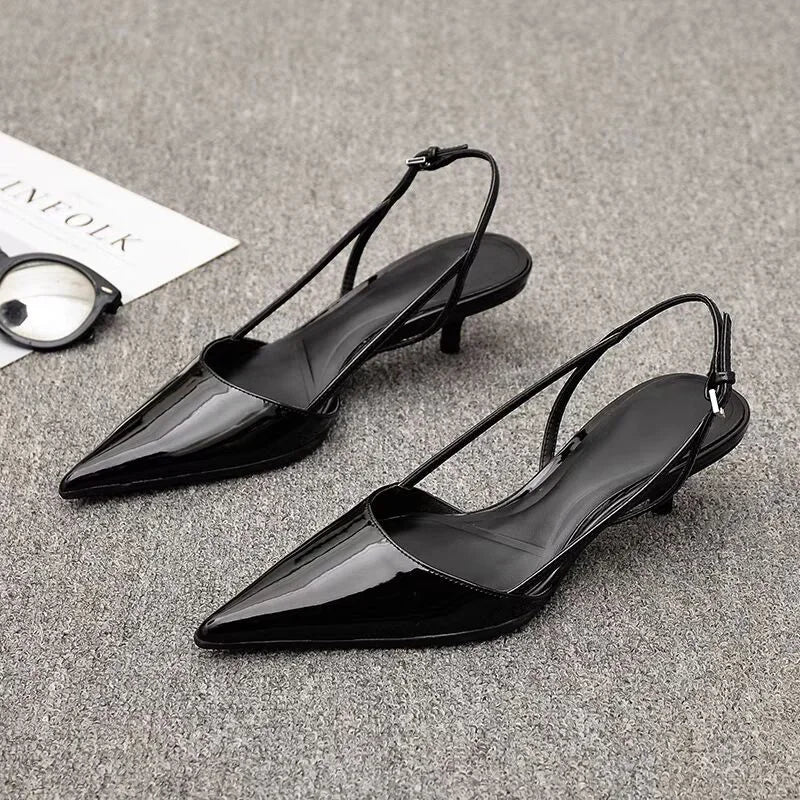 pointy-toe heels