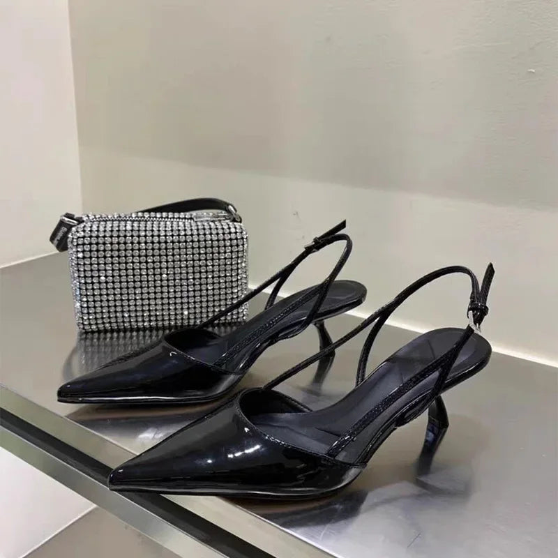pointy-toe heels