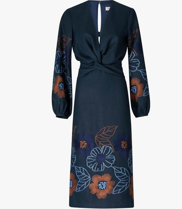 Silk Printed Cheongsam