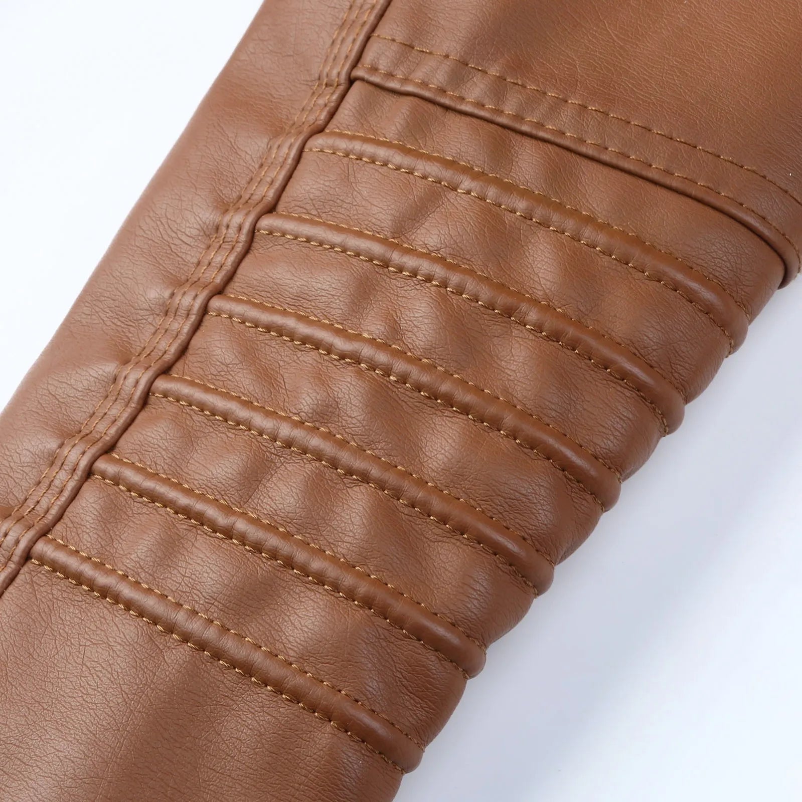 Leather Jacket Women Hooded Faux Pu Leather Motorcycle Jacket Zipper Long Sleeve Autumn Winter Outwear Coats