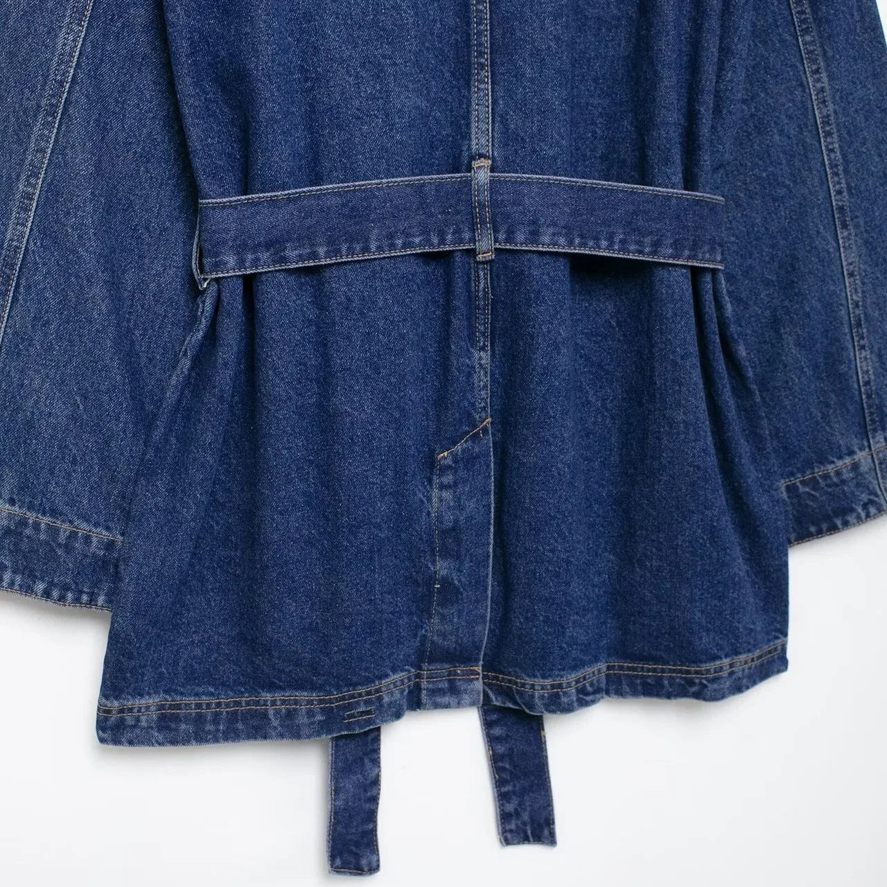 Denim Hooded Jacket for Women